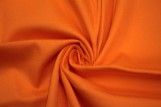 Tissu Gabardine Épaisse Orange -Au Metre