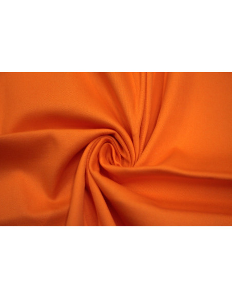 Tissu Gabardine Épaisse Orange -Au Metre