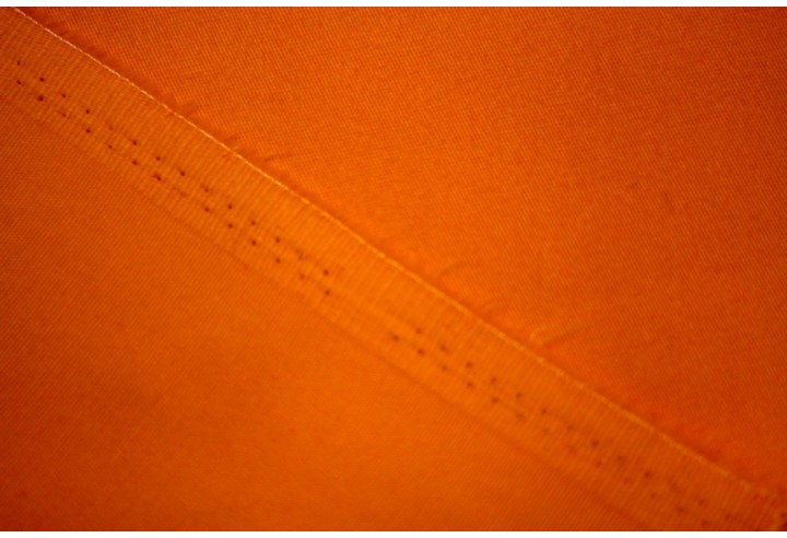 Tissu Gabardine Épaisse Orange -Au Metre