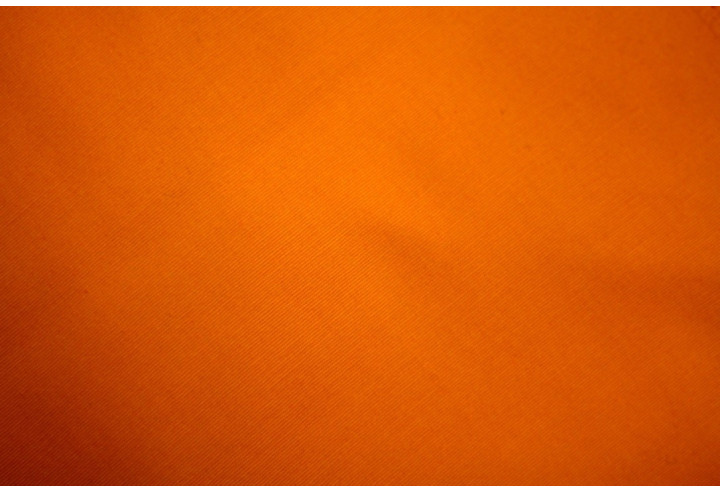 Tissu Gabardine Épaisse Orange -Au Metre