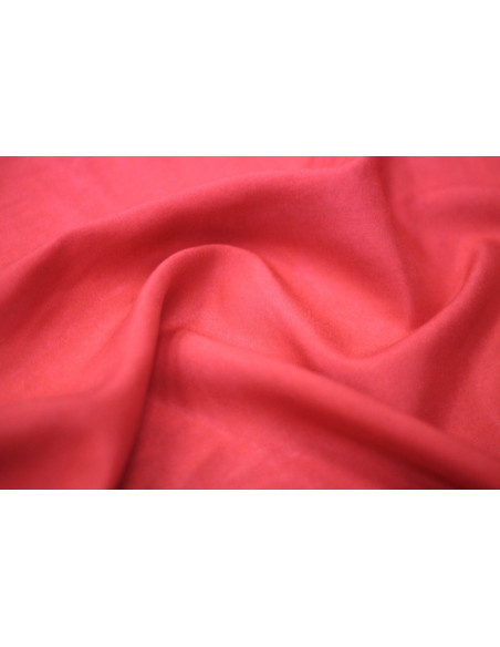 Tissu Viscose Unie Rouge -Au Metre