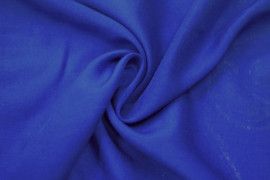 Tissu Viscose Unie Bleu roi -Au Mètre