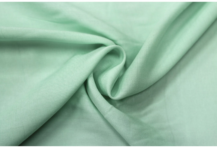 Tissu Viscose Unie Vert d'eau -Au Metre
