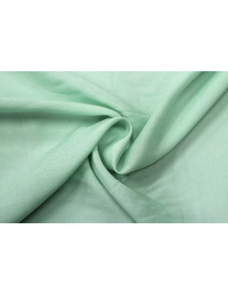 Tissu Viscose Unie Vert d'eau -Au Metre