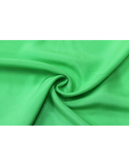 Tissu Viscose Unie Vert -Au Metre