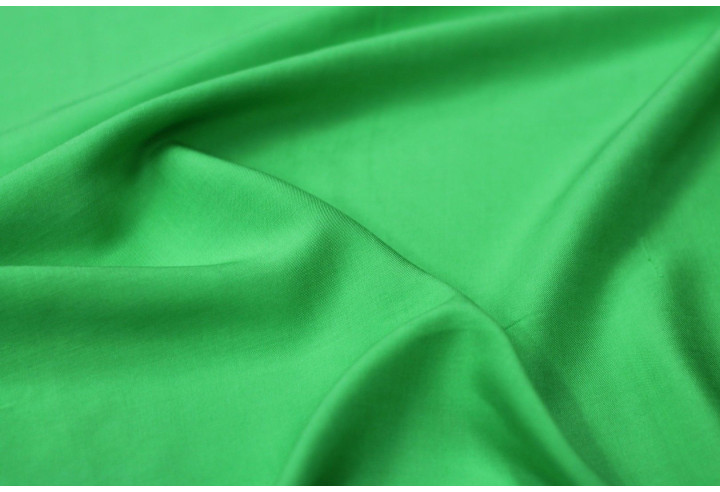 Tissu Viscose Unie Vert -Au Metre