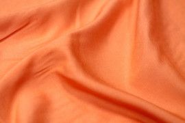 Tissu Viscose Unie Orange -Au Metre