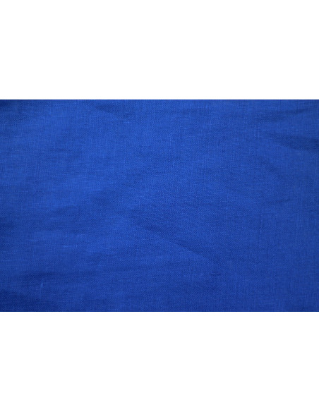 Tissu Lin Uni Bleu Roi 100% -Au Mètre
