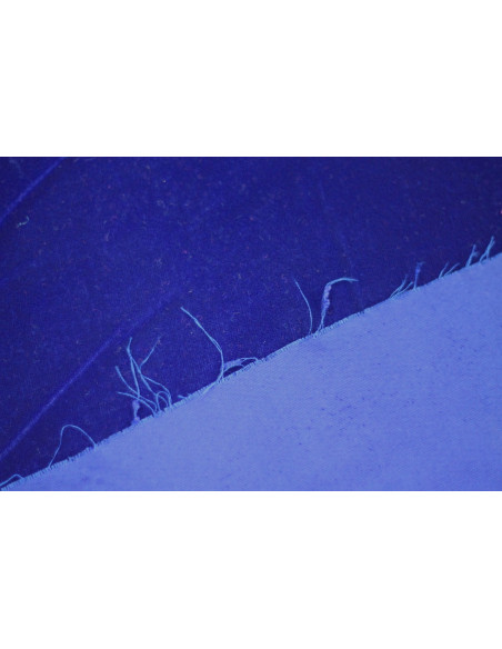 Tissu Velours Velvet Uni Bleu roi -Au Mètre