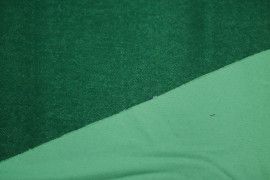 Tissu Velours Velvet Uni Vert -Au Mètre