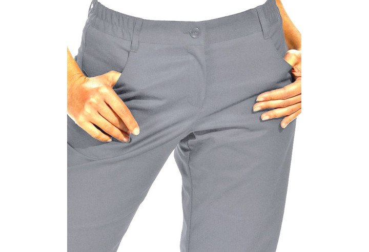 Tissu Bi-Stretch Gris Clair -Au Mètre
