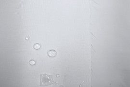 Tissu Toile Imperméable Lourde Blanc -Au Mètre