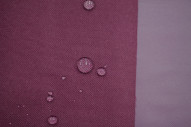 Tissu Toile Imperméable Lourde Bordeaux -Au Mètre