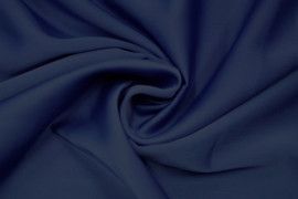 Tissu Satin Touché Soie Bleu Roi -Coupon de 3m