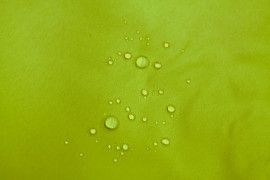 Tissu Toile Imperméable Légère Vert Anis -Au Mètre
