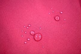 Tissu Toile Imperméable Légère Fuchsia -Au Mètre