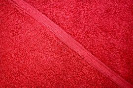 Tissu Éponge Bulky Rouge -Au Mètre