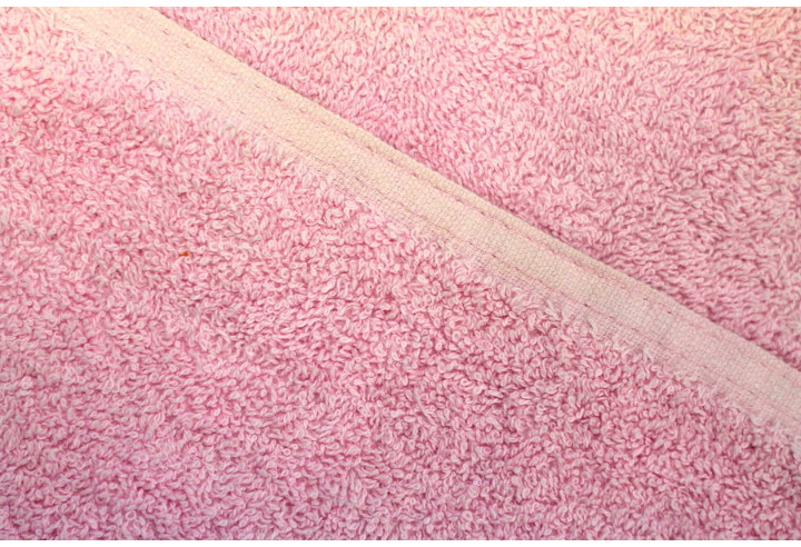 Tissu Éponge Bulky Rose -Au Mètre