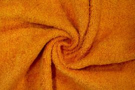 Tissu Éponge Bulky Orange -Au Mètre
