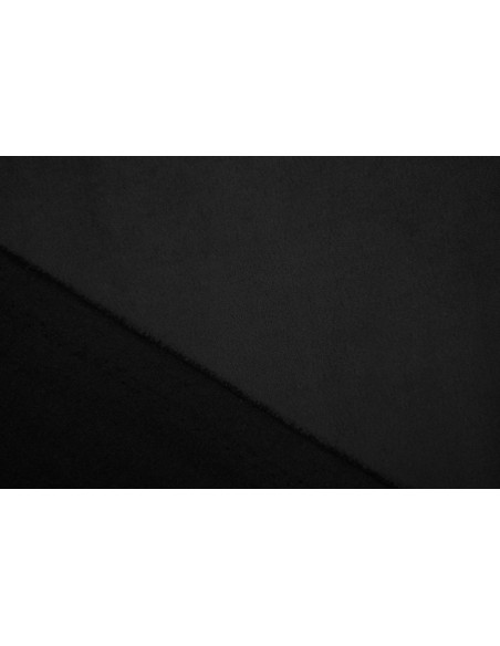 Tissu Néoprène Scuba Suédine Noir -Au Mètre