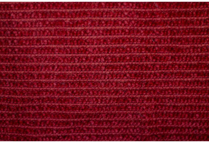 Tissu Maille Tricot Chenille Rouge -Au Mètre