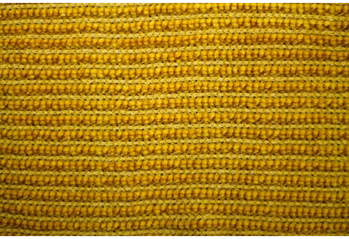 Tissu Maille Tricot Chenille Safran -Au Mètre