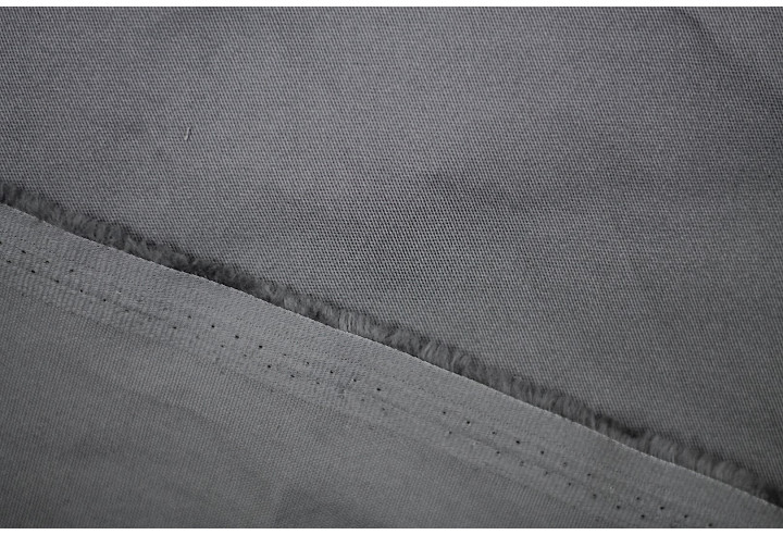 Tissu Gabardine Épaisse Gris -Au Mètre