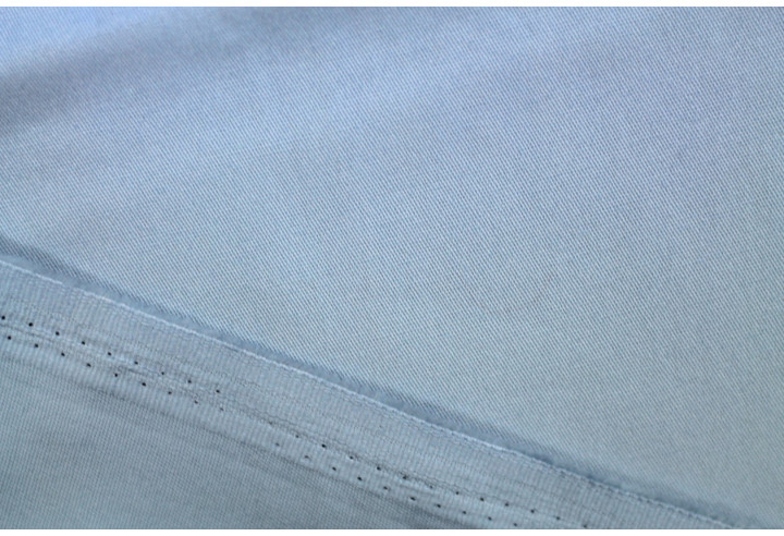 Tissu Gabardine Épaisse Bleu -Au Mètre