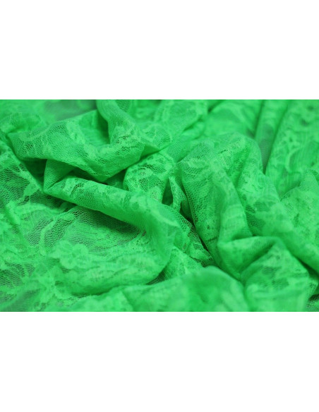 Tissu Dentelle Anis fluo -Au Metre