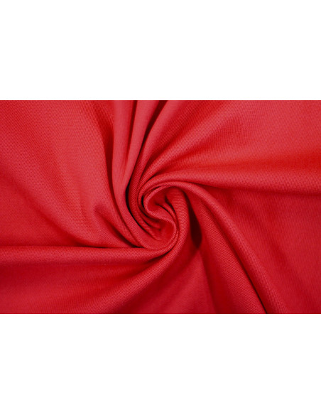 Tissu Gabardine Épaisse Rouge -Au Mètre
