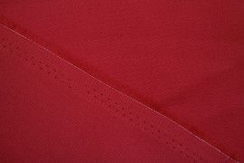 Tissu Gabardine Épaisse Rouge carmin -Coupon de 3 mètres