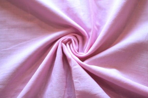 Tissu Voile Uni 100% Coton Rose -Au Metre