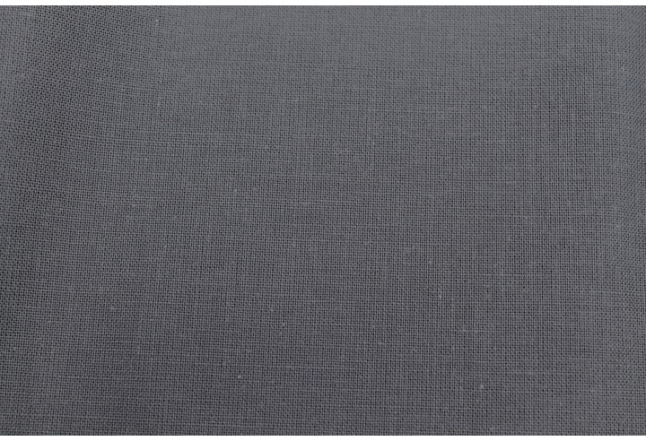 Tissu Coton Cretonne Gris flanelle -Au Mètre