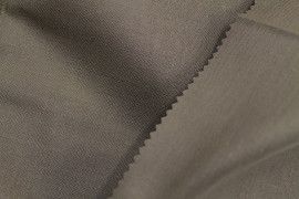 Tissu Coton Cretonne Taupe -Au Mètre