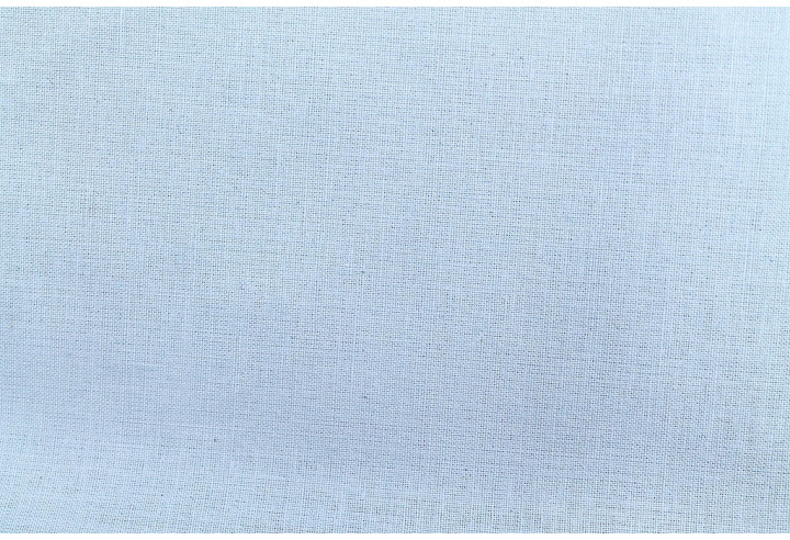 Tissu Coton Cretonne Bleu ciel -Au Mètre