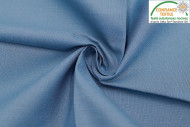 Tissu Coton Cretonne Bleu denim -Au Mètre