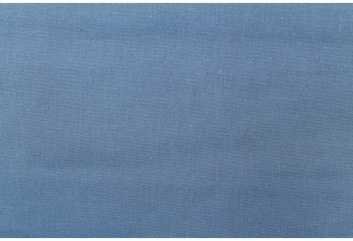 Tissu Coton Cretonne Bleu denim -Au Mètre
