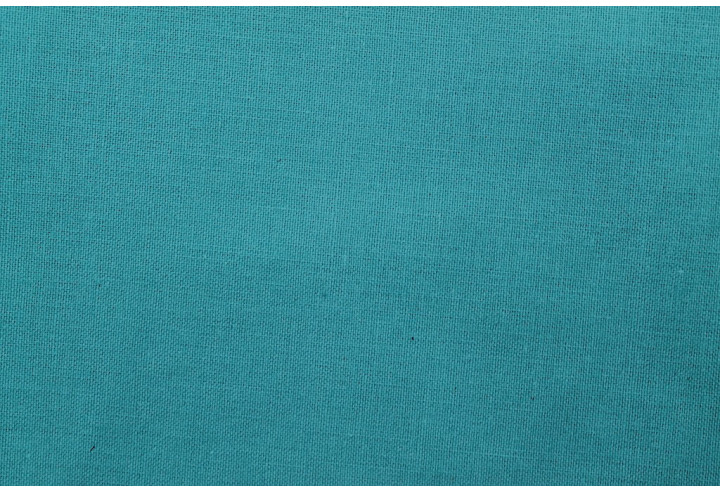 Tissu Coton Cretonne Bleu Hawaï -Au Mètre
