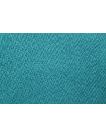 Tissu Coton Cretonne Bleu Hawaï -Au Mètre
