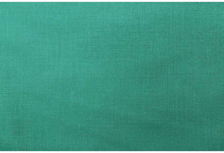Tissu Coton Cretonne Vert émeraude -Au Mètre