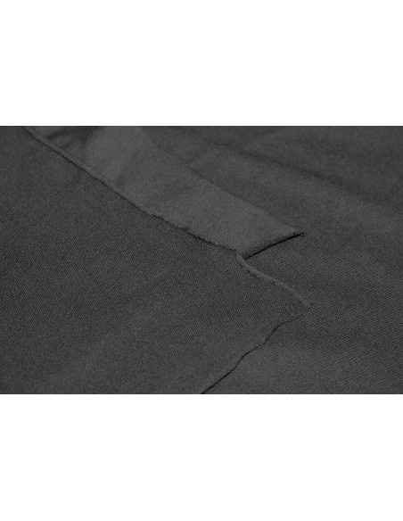 Tissu Molleton Noir -Au Mètre