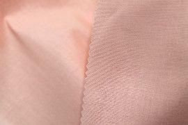 Tissu Coton Cretonne Saumon -Au Mètre