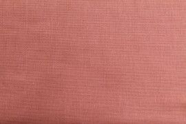 Tissu Coton Cretonne Corail -Au Mètre