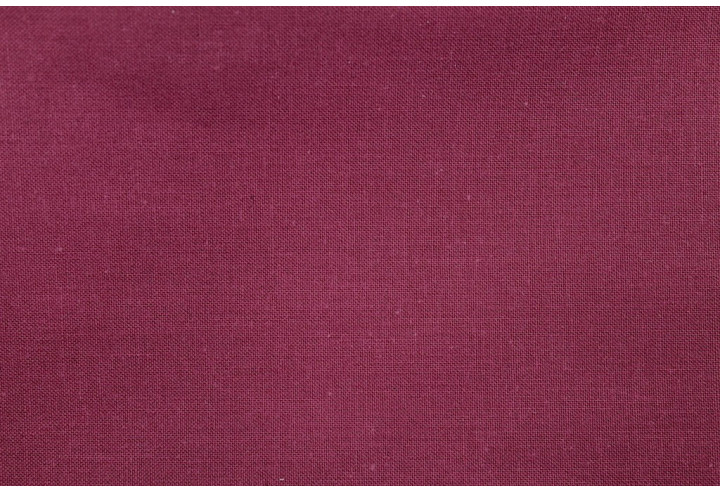 Tissu Coton Cretonne Bordeaux -Au Mètre