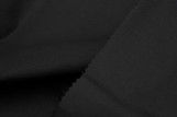 Tissu Coton Cretonne Noir -Au Mètre