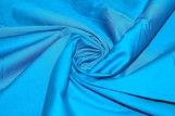 Tissu Popeline Unie 100% Coton Turquoise -Au Metre