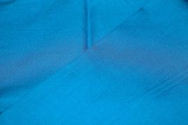 Tissu Popeline Unie 100% Coton Turquoise -Au Metre