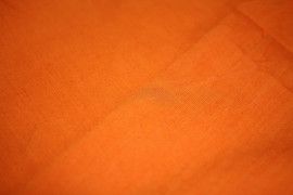 Tissu Popeline Orange de Qualité, Tissu au mètre