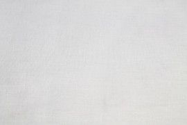 Tissu Coton/Elasthanne Blanc de Qualité, Coupon 3 mètres