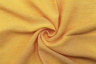 Tissu Crépon de Viscose Safran Rayure lurex -Au Mètre